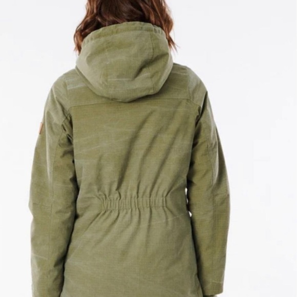 Green Utility  Rip Curl Jacket - Picture 3 of 11